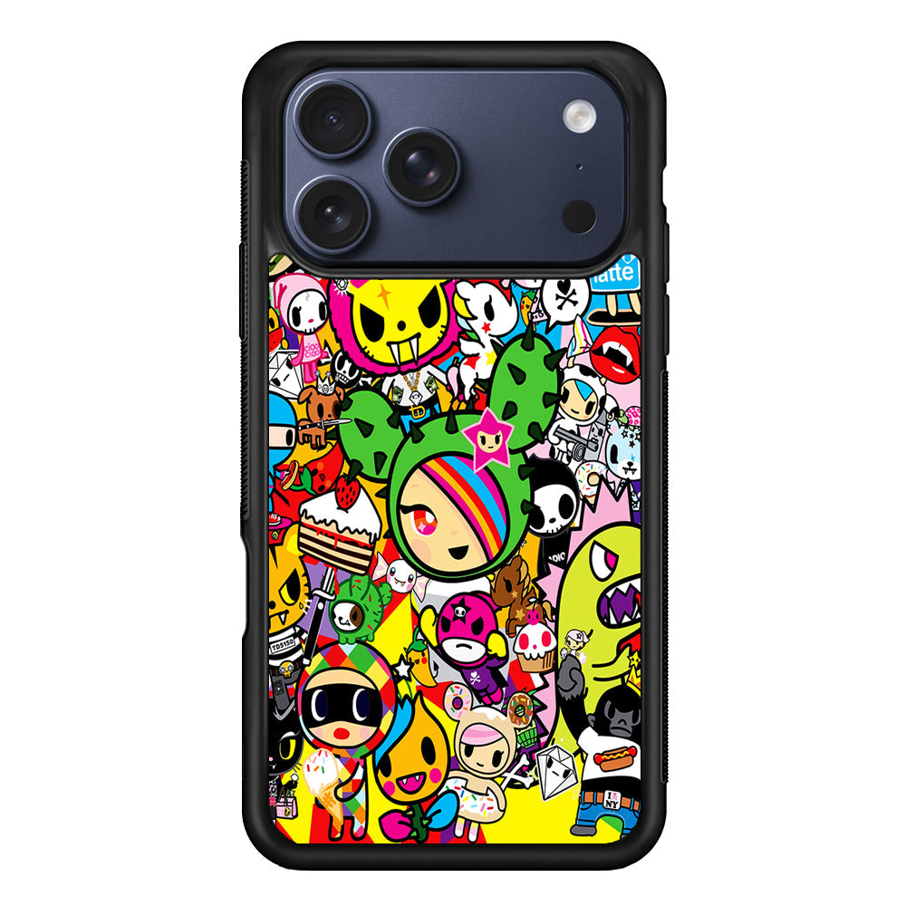 Tokidoki Cute Cartoon iPhone 17 Pro Max Case - Altracase