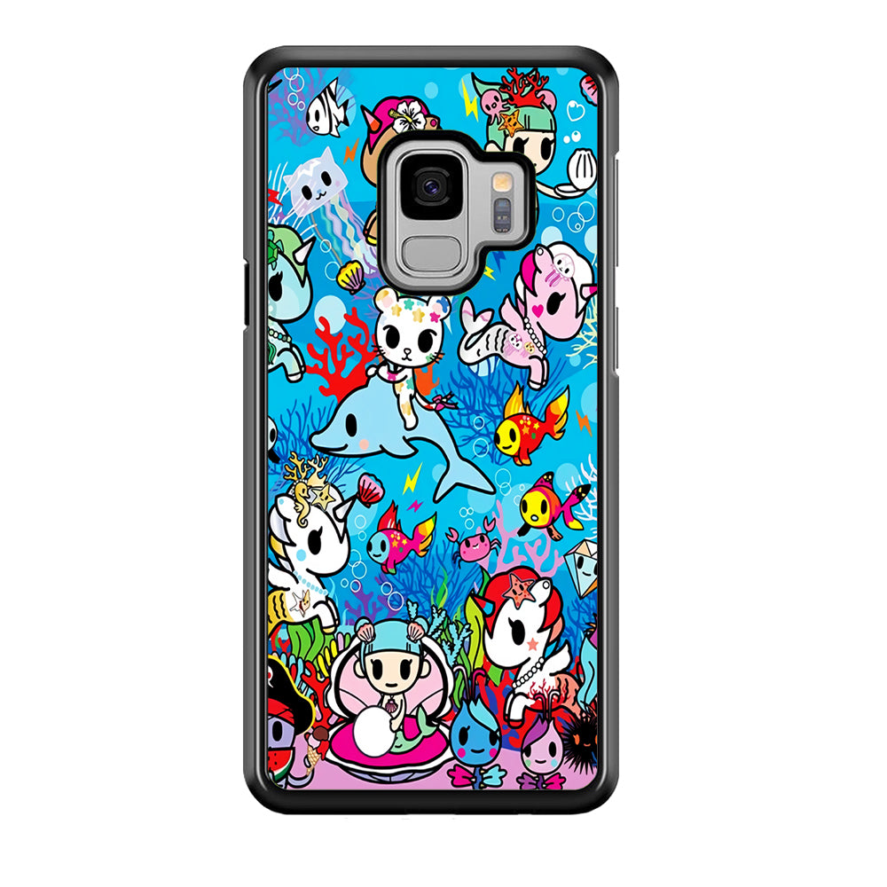Tokidoki Sea Unicorn Samsung Galaxy S9 Case-Phone Case-Tempered Glass Case-Altracase