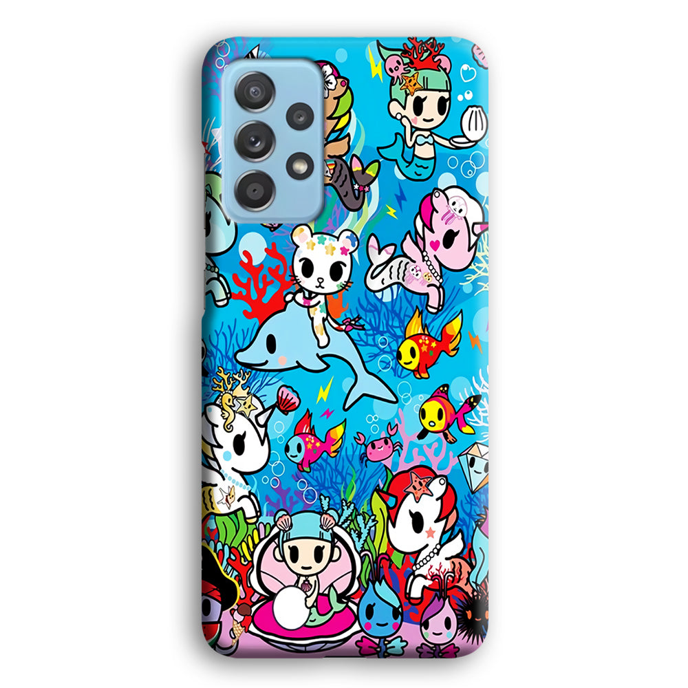 Tokidoki Sea Unicorn Samsung Galaxy A52 Case-Phone Case-3D Case-Altracase