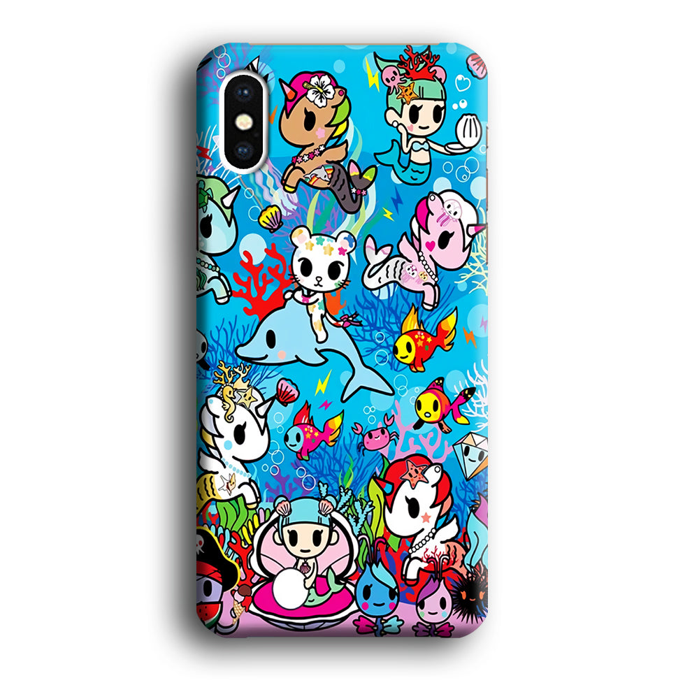 Tokidoki Sea Unicorn iPhone Xs Case-Phone Case-3D Case-Altracase