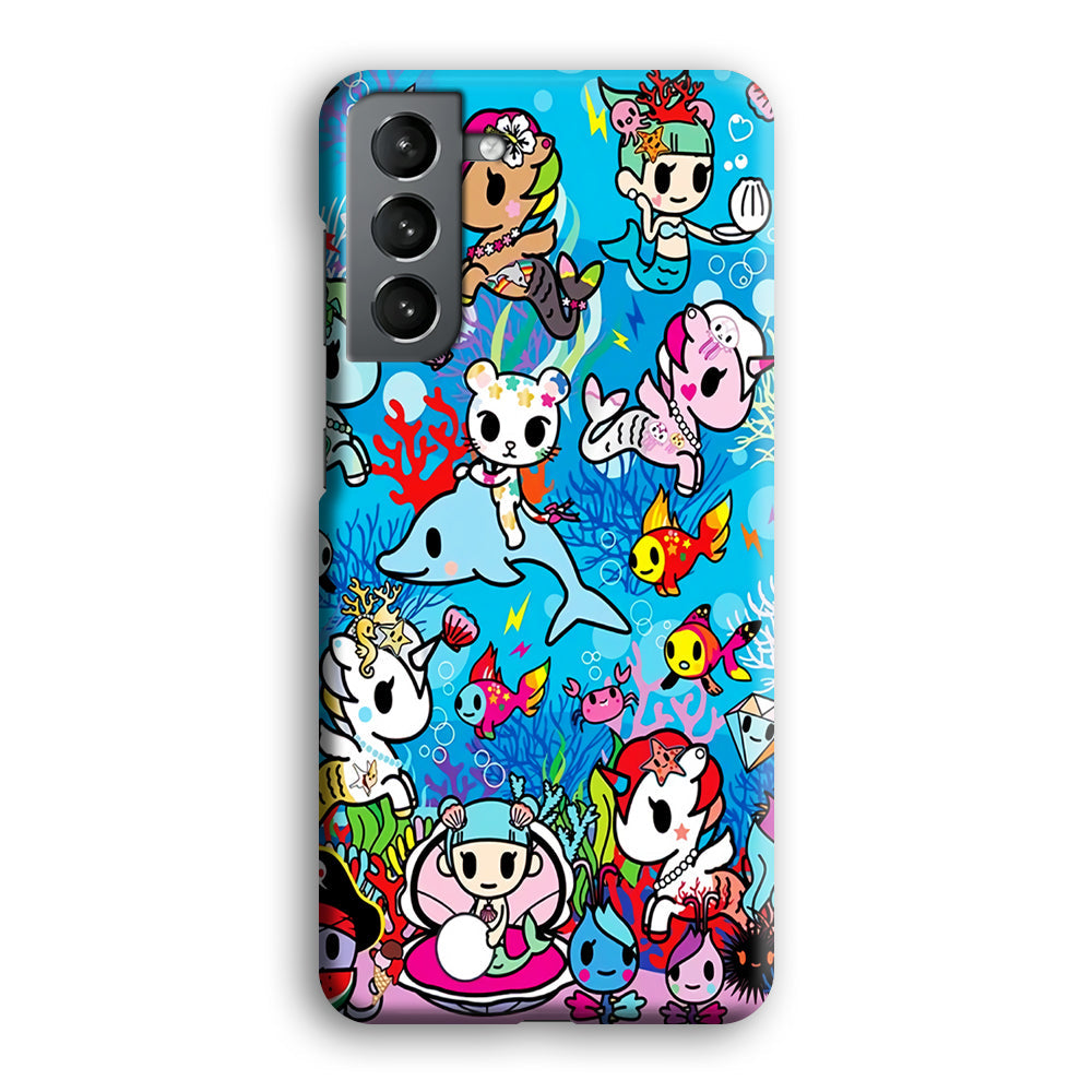 Tokidoki Sea Unicorn Samsung Galaxy S23 Case-Phone Case-3D Case-Altracase