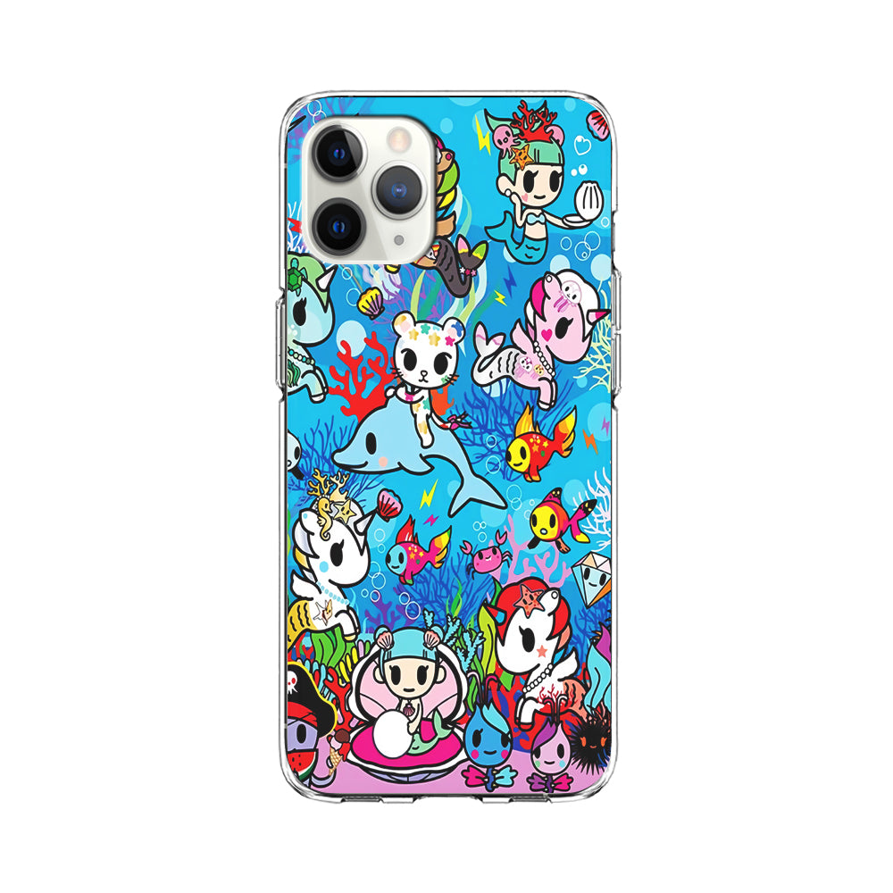Tokidoki Sea Unicorn iPhone 11 Pro Max Case-Phone Case-Clear Soft Case-Altracase