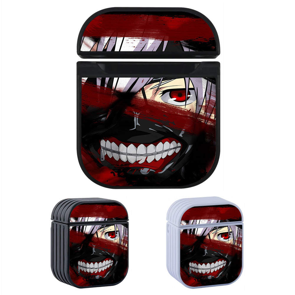 Tokyo Ghoul Ken Kaneki Face Hard Plastic Case Cover For Apple Airpods-AirPod Case-Altracase