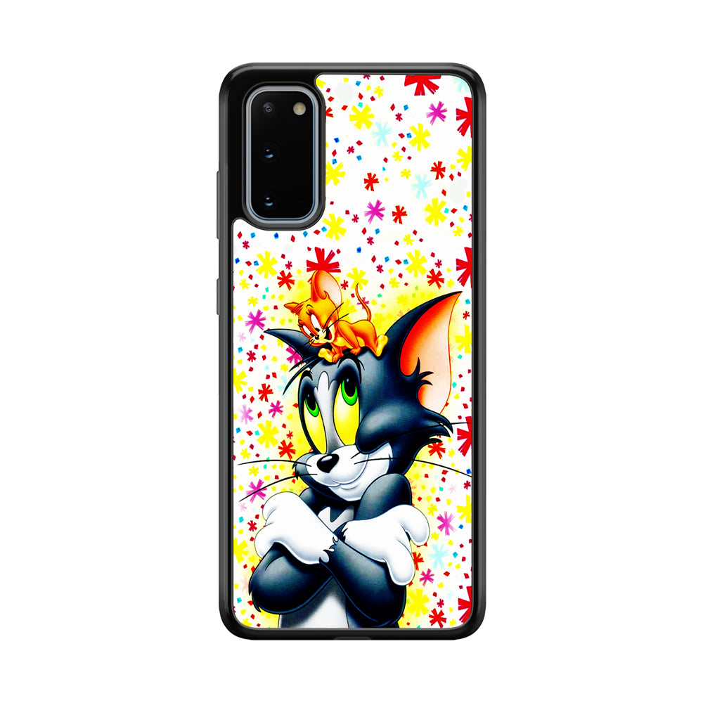 Tom and Jerry Motif Samsung Galaxy S20 Case-Phone Case-Tempered Glass Case-Altracase
