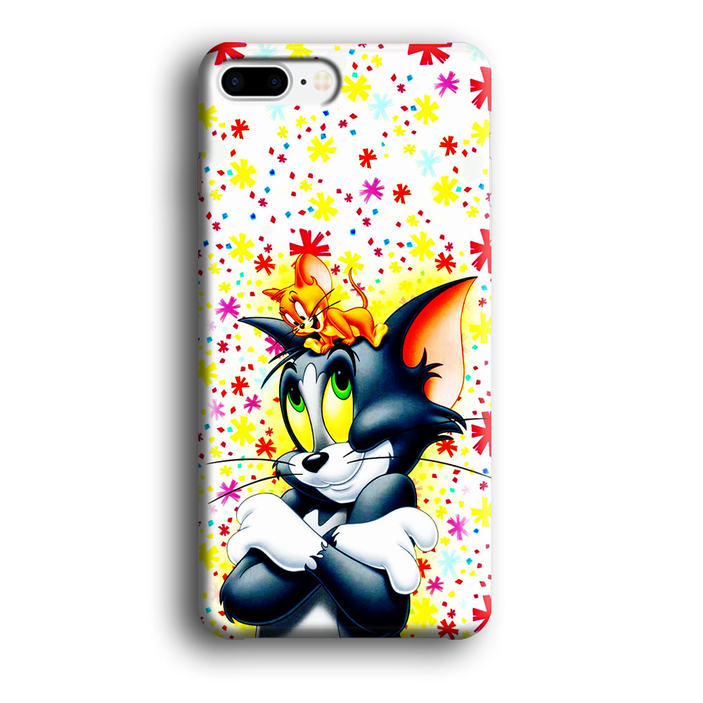 Tom and Jerry Motif iPhone 8 Plus Case-Phone Case-3D Case-Altracase