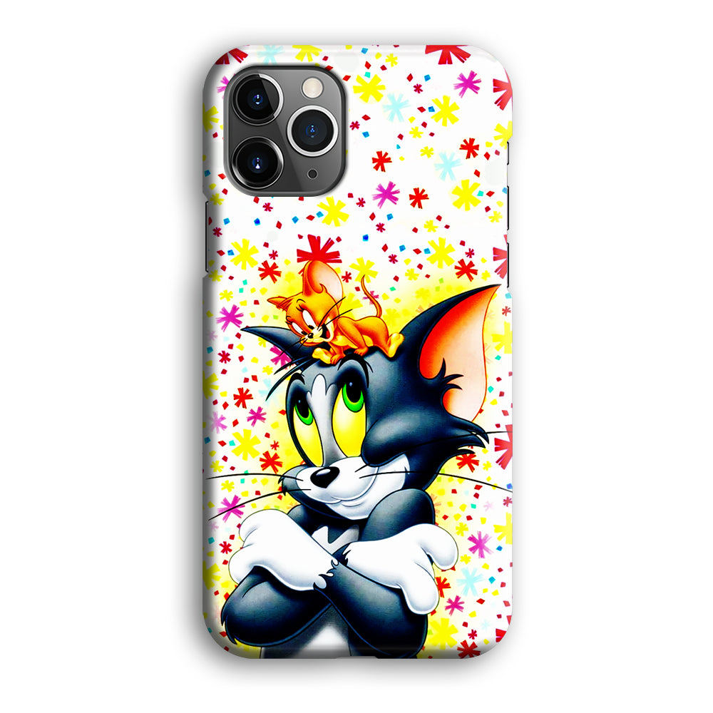 Tom and Jerry Motif iPhone 12 Pro Max Case-Phone Case-3D Case-Altracase