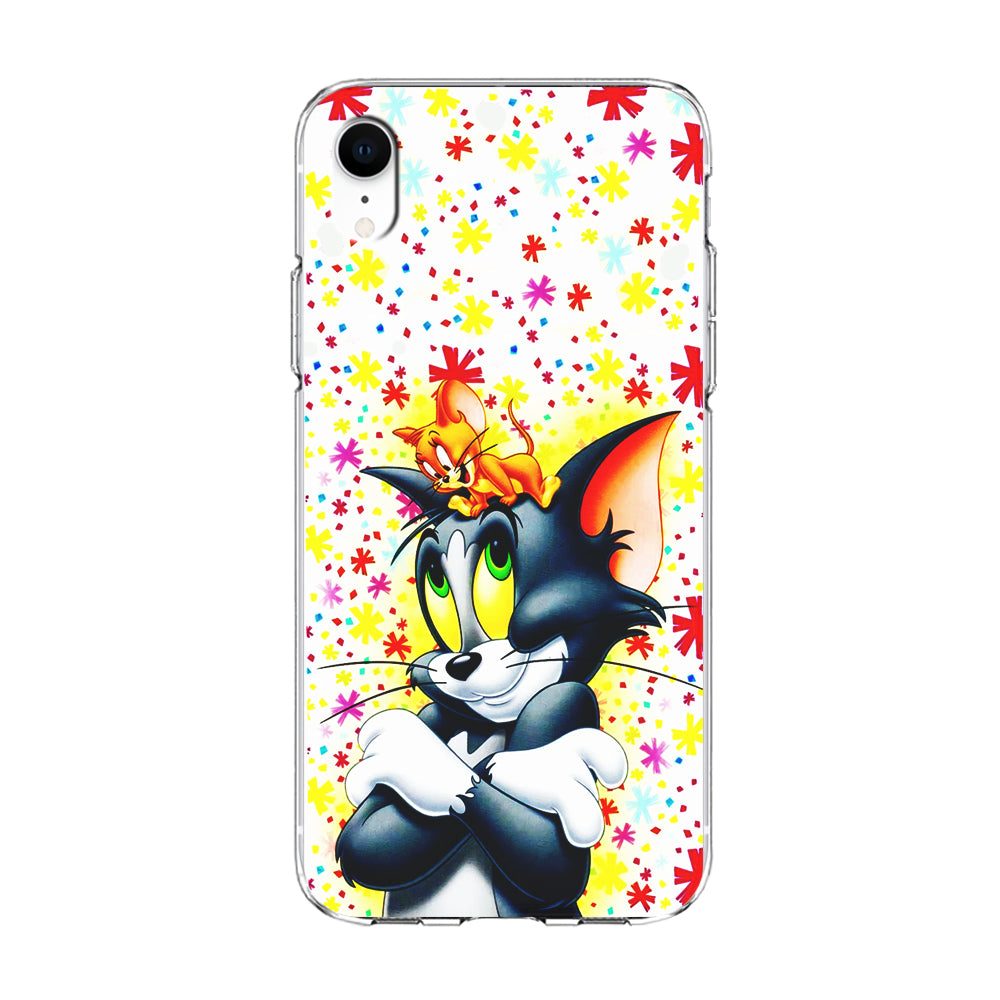 Tom and Jerry Motif iPhone XR Case-Phone Case-Clear Soft Case-Altracase