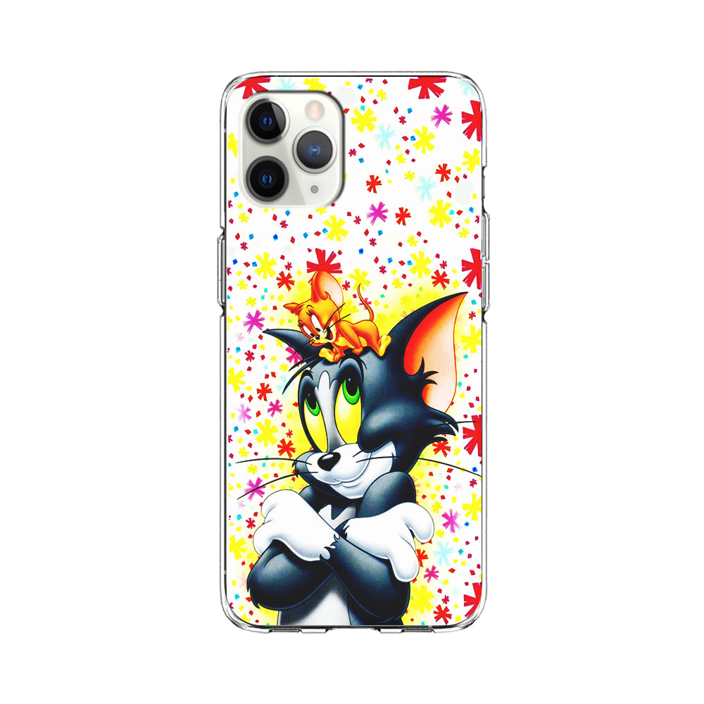 Tom and Jerry Motif iPhone 11 Pro Max Case-Phone Case-Clear Soft Case-Altracase
