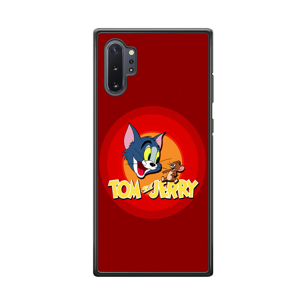 Tom and Jerry Red Samsung Galaxy Note 10 Plus Case-Phone Case-Tempered Glass Case-Altracase