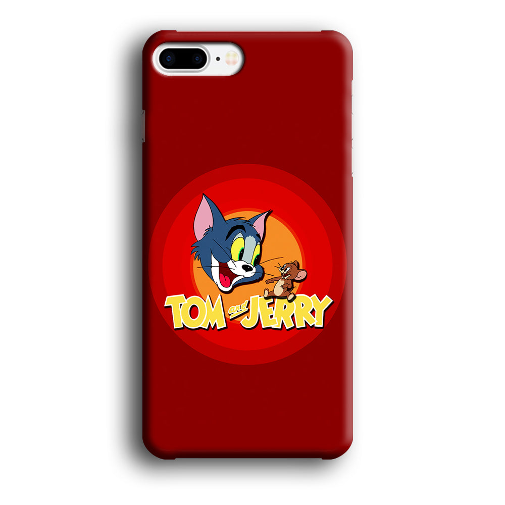 Tom and Jerry Red iPhone 8 Plus Case-Phone Case-3D Case-Altracase