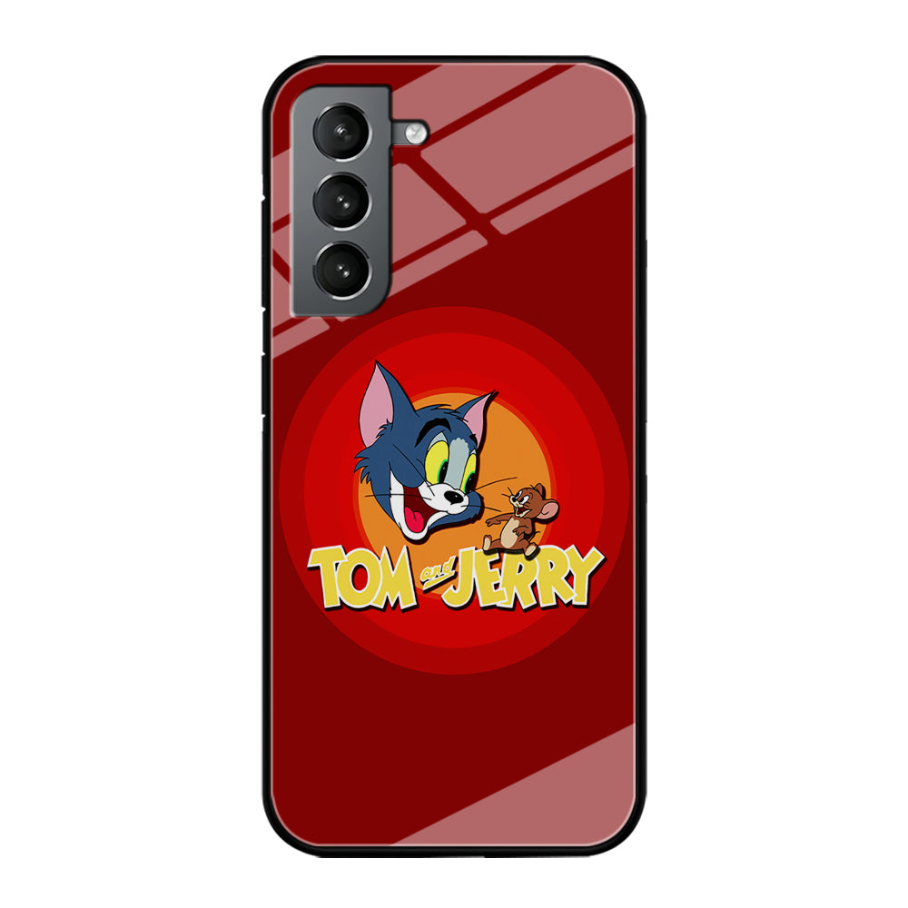 Tom and Jerry Red Samsung Galaxy S21 Plus Case-Phone Case-Tempered Glass Case-Altracase
