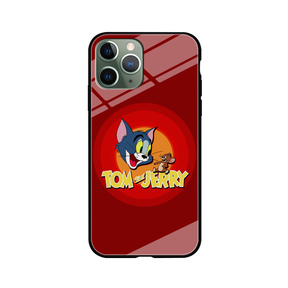 Tom and Jerry Red iPhone 11 Pro Max Case-Phone Case-Tempered Glass Case-Altracase