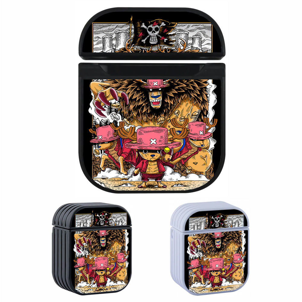 Tony Tony Chopper One Piece Transformation Hard Plastic Case Cover For Apple Airpods-AirPod Case-Altracase