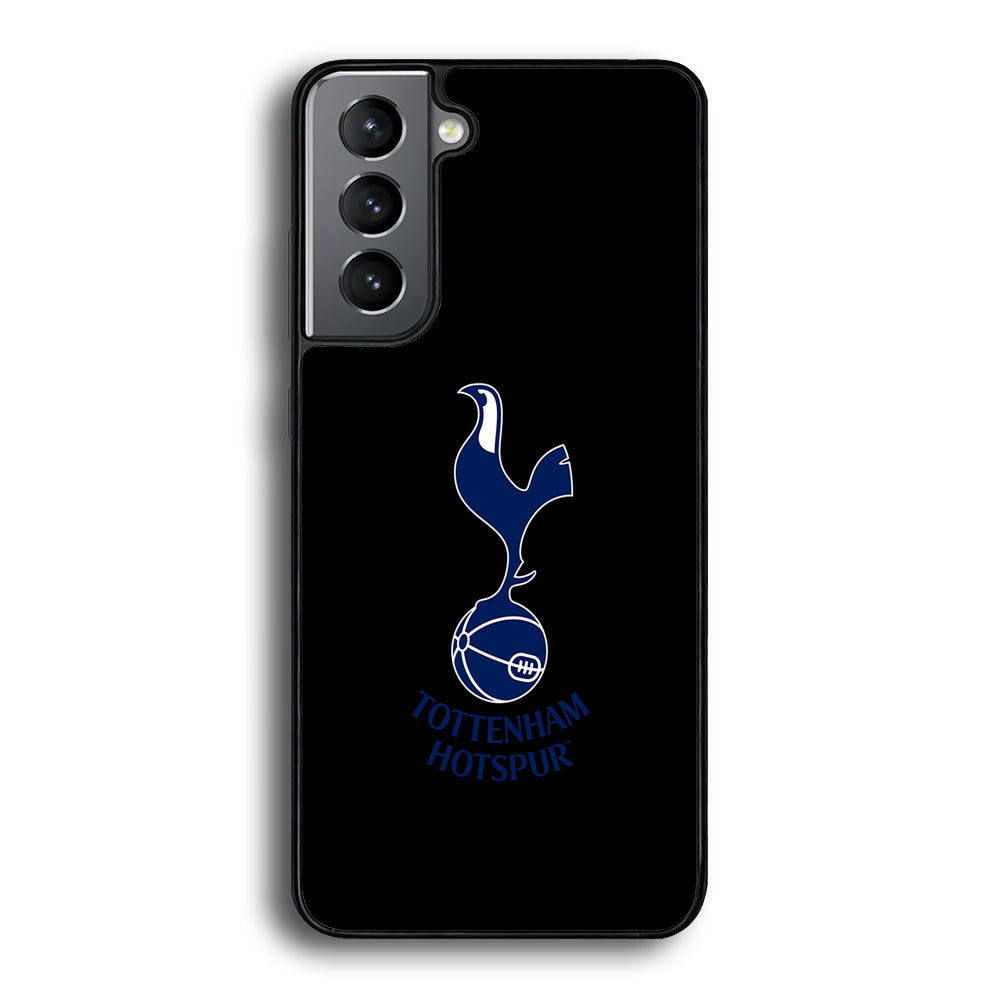 Tottenham Hotspur Logo Black Samsung Galaxy S21 Plus Case-Phone Case-Rubber Black (2D Case)-Altracase