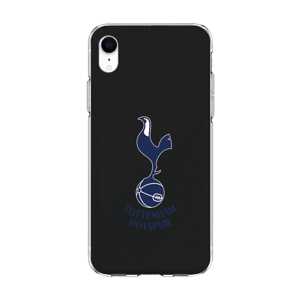 Tottenham Hotspur Logo Black iPhone XR Case-Phone Case-Clear Soft Case-Altracase