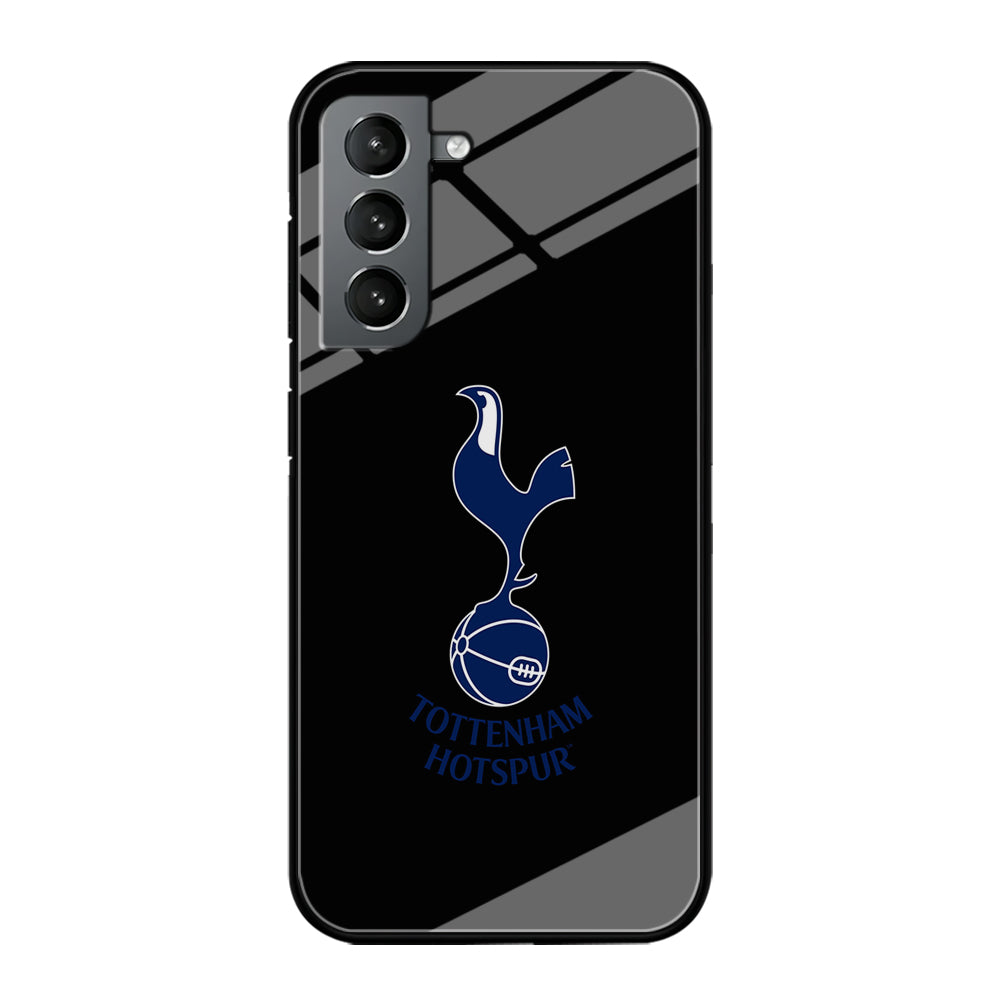 Tottenham Hotspur Logo Black Samsung Galaxy S21 Plus Case-Phone Case-Tempered Glass Case-Altracase