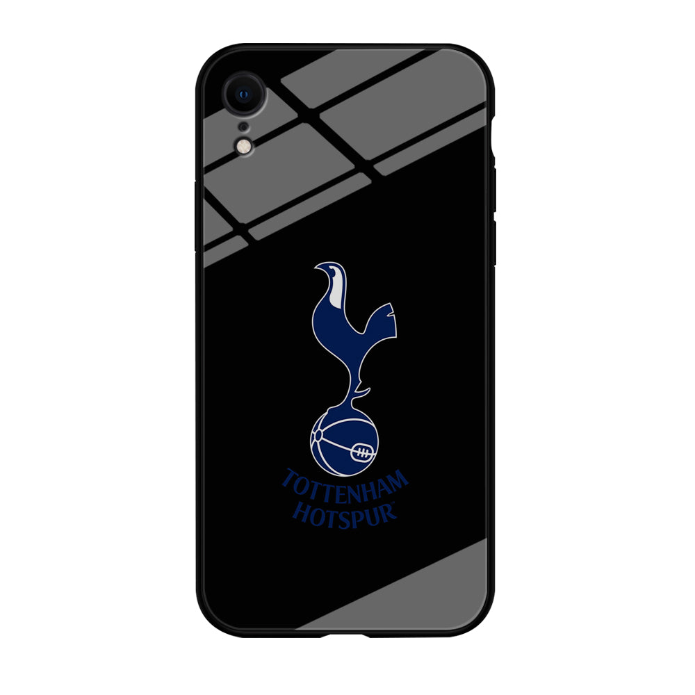 Tottenham Hotspur Logo Black iPhone XR Case-Phone Case-Tempered Glass Case-Altracase