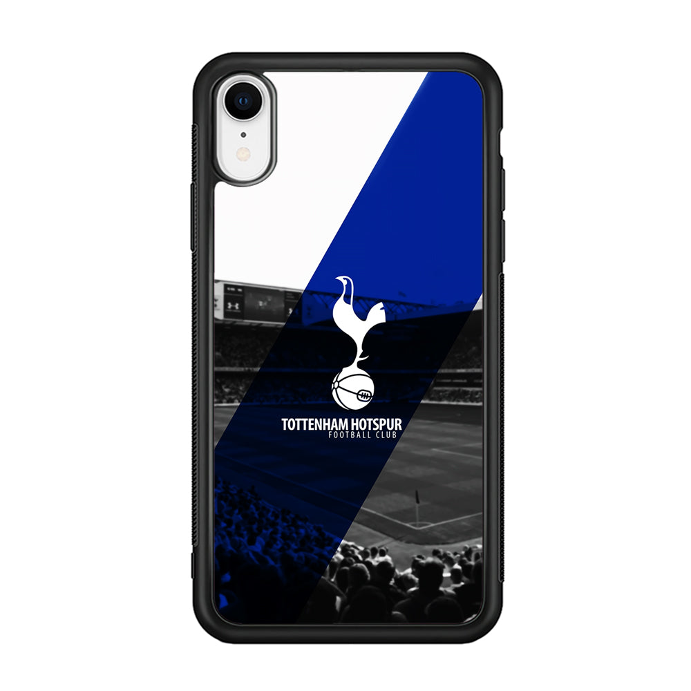 Tottenham Hotspur The Spurs iPhone XR Case-Phone Case-Rubber Black (2D Case)-Altracase