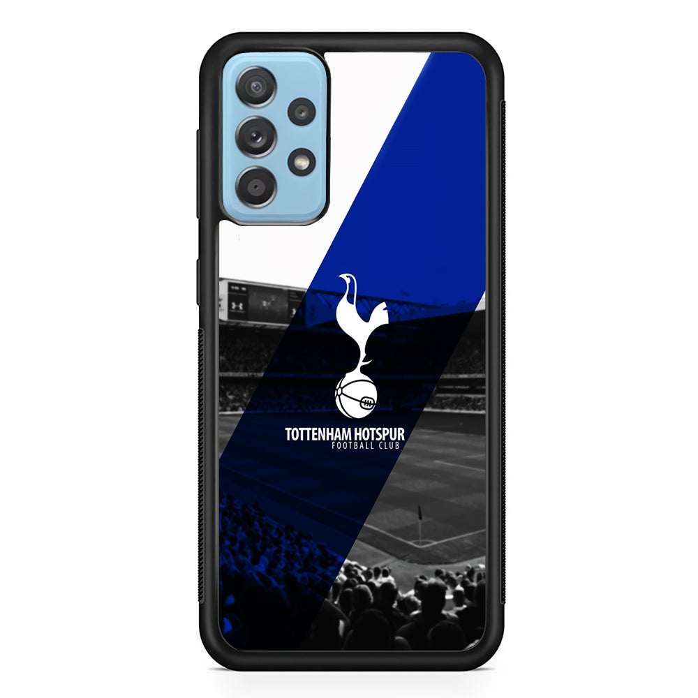 Tottenham Hotspur The Spurs Samsung Galaxy A72 Case-Phone Case-Rubber Black (2D Case)-Altracase