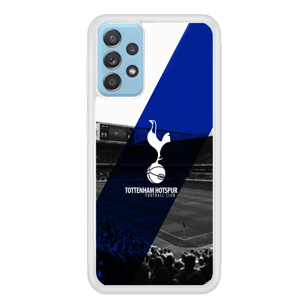 Tottenham Hotspur The Spurs Samsung Galaxy A72 Case-Phone Case-Rubber White (2D Case)-Altracase