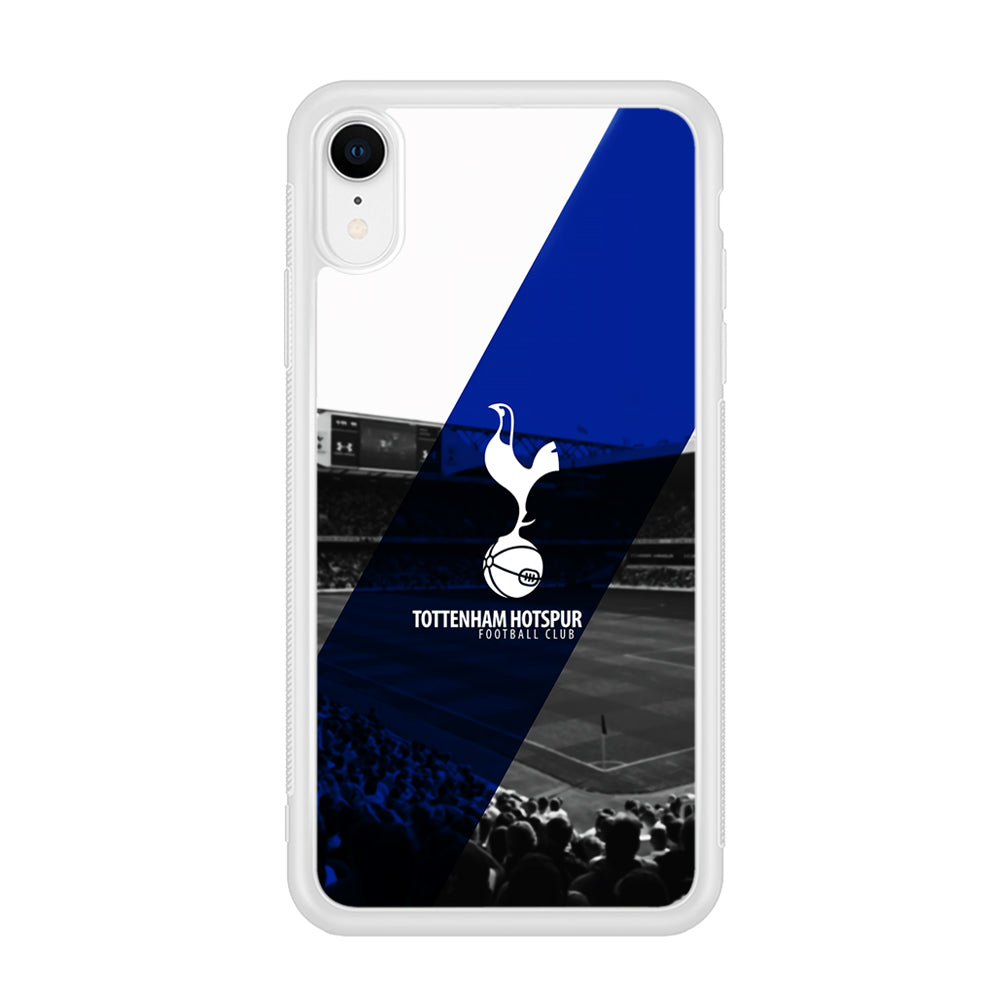 Tottenham Hotspur The Spurs iPhone XR Case-Phone Case-Rubber White (2D Case)-Altracase