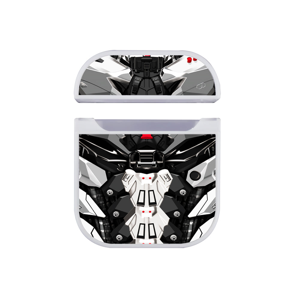 Transformers Body Close-Up Hard Plastic Case Cover For Apple Airpods-AirPod Case-White-Altracase