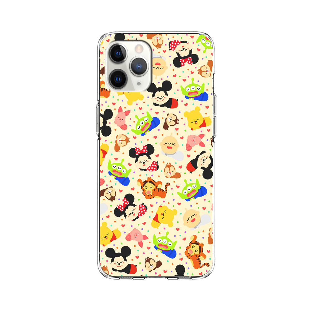 Tsum Tsum Cute Cartoon iPhone 11 Pro Max Case-Phone Case-Clear Soft Case-Altracase