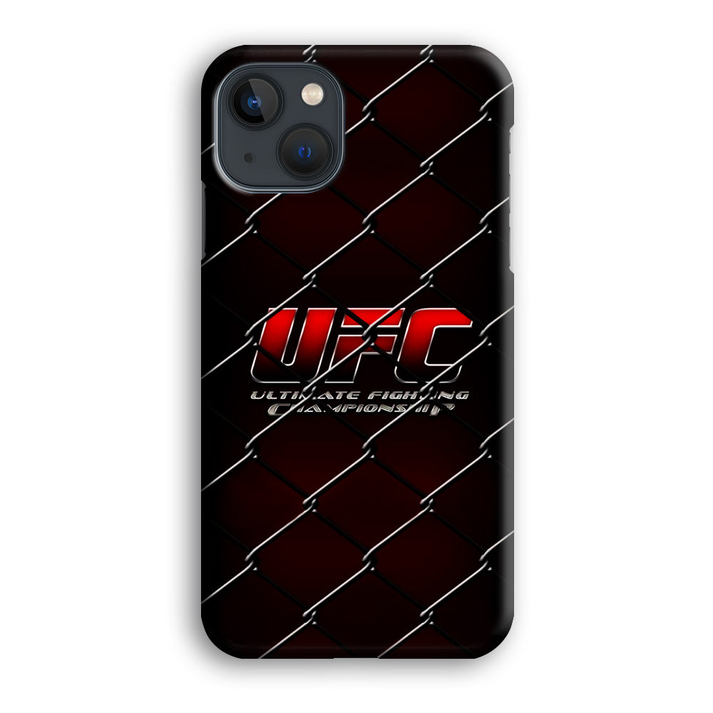 UFC Logo Ring iPhone 13 Mini Case-Phone Case-3D Case-Altracase