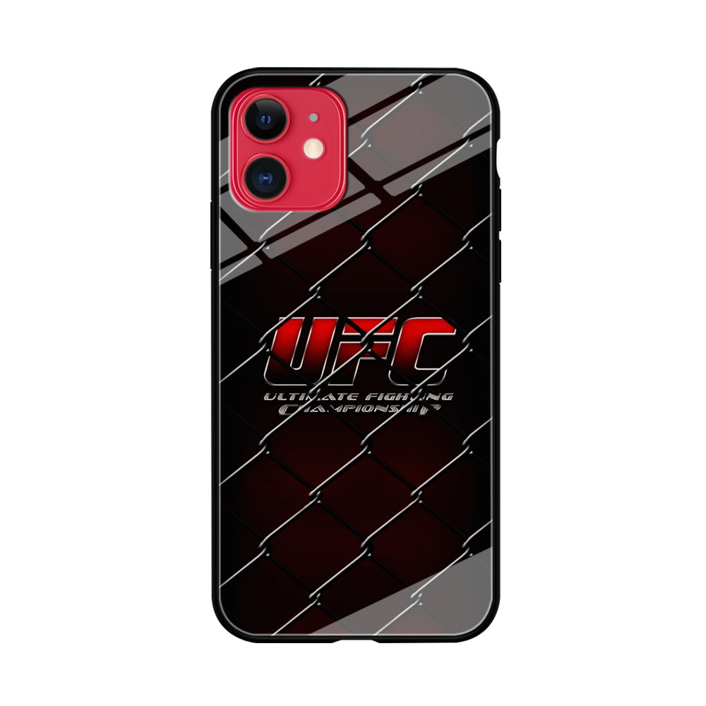UFC Logo Ring iPhone 11 Case-Phone Case-Tempered Glass Case-Altracase