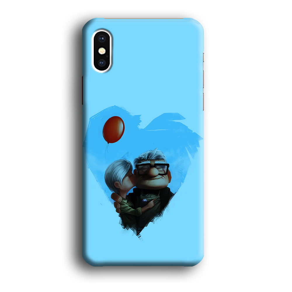 UP Ellie Kissing Carl iPhone Xs Case-Phone Case-3D Case-Altracase