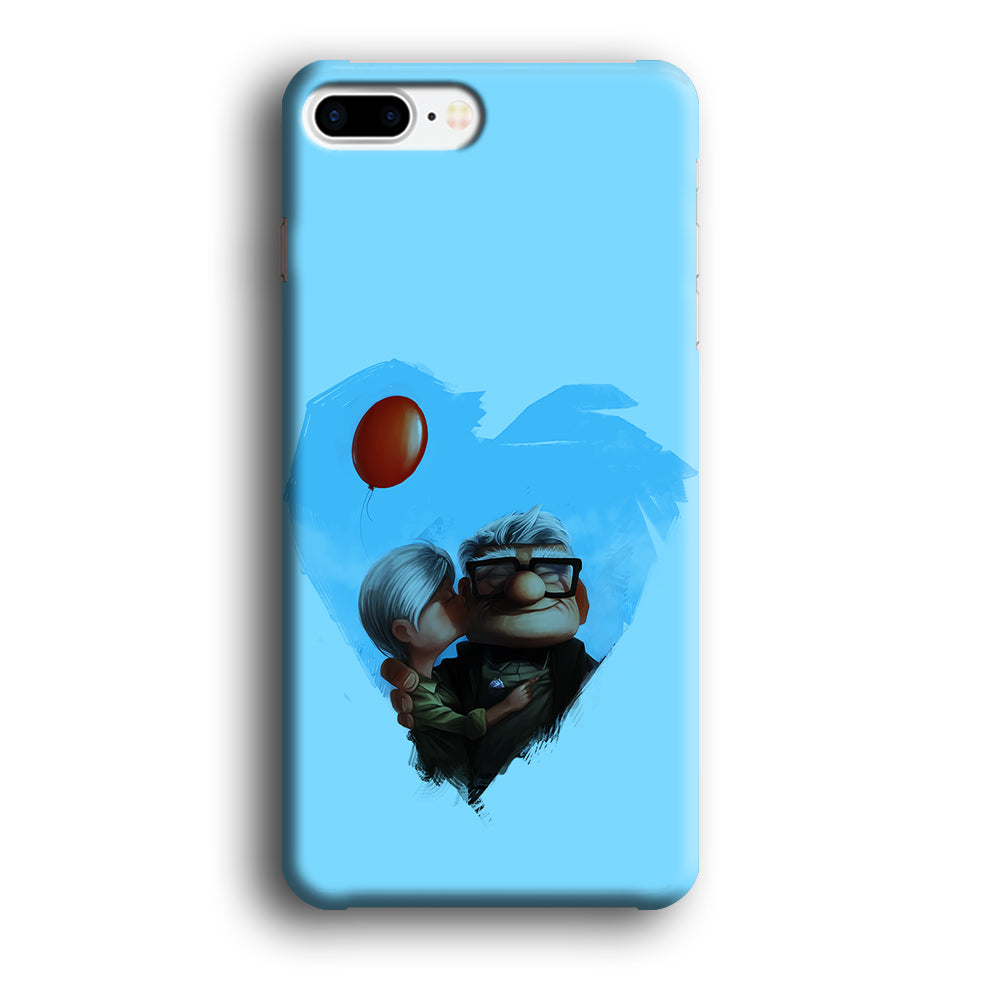 UP Ellie Kissing Carl iPhone 8 Plus Case-Phone Case-3D Case-Altracase