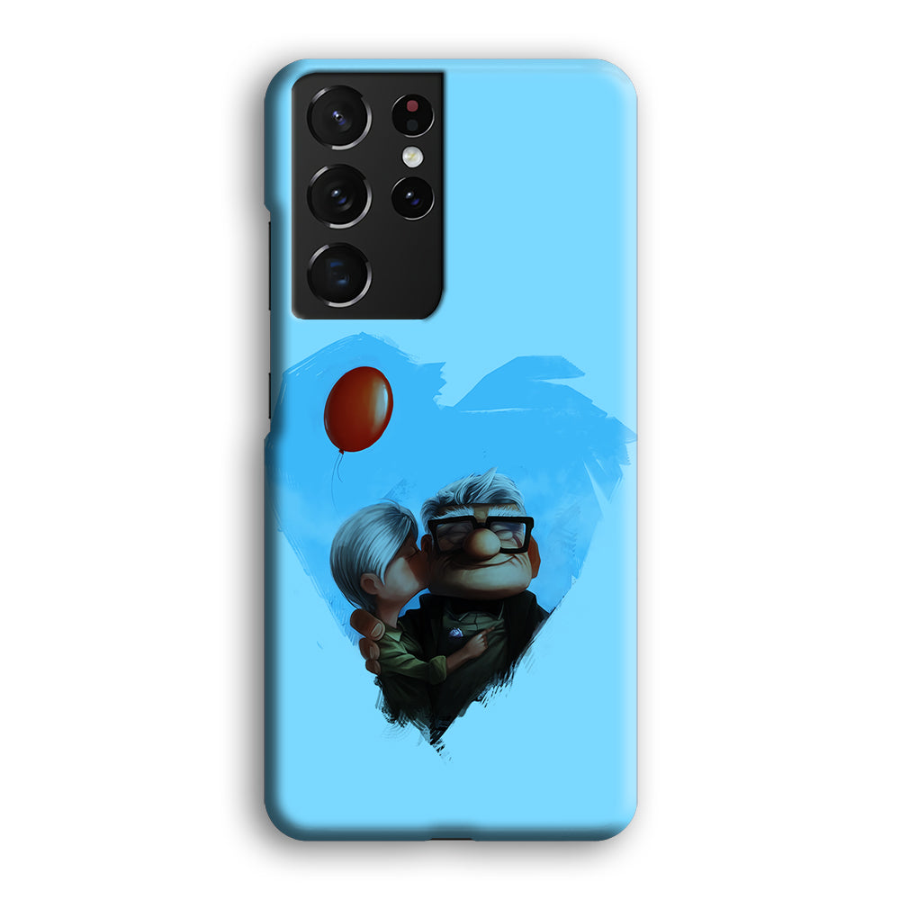 UP Ellie Kissing Carl Samsung Galaxy S21 Ultra Case-Phone Case-3D Case-Altracase