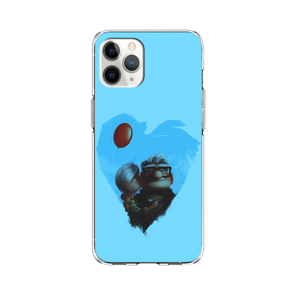 UP Ellie Kissing Carl iPhone 11 Pro Max Case-Phone Case-Clear Soft Case-Altracase