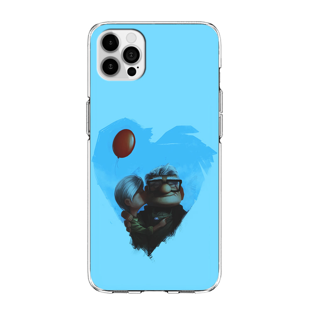 UP Ellie Kissing Carl iPhone 15 Pro Max Case-Phone Case-Clear Soft Case-Altracase