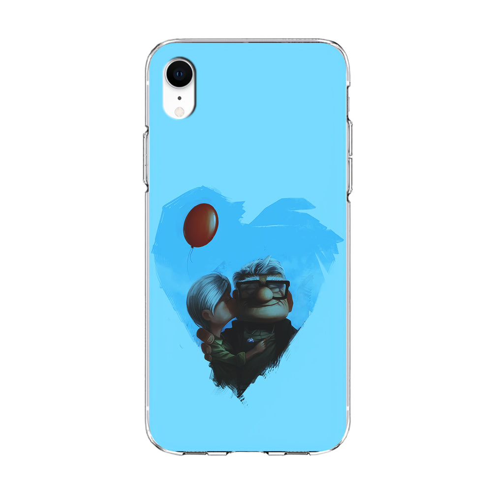 UP Ellie Kissing Carl iPhone XR Case-Phone Case-Clear Soft Case-Altracase