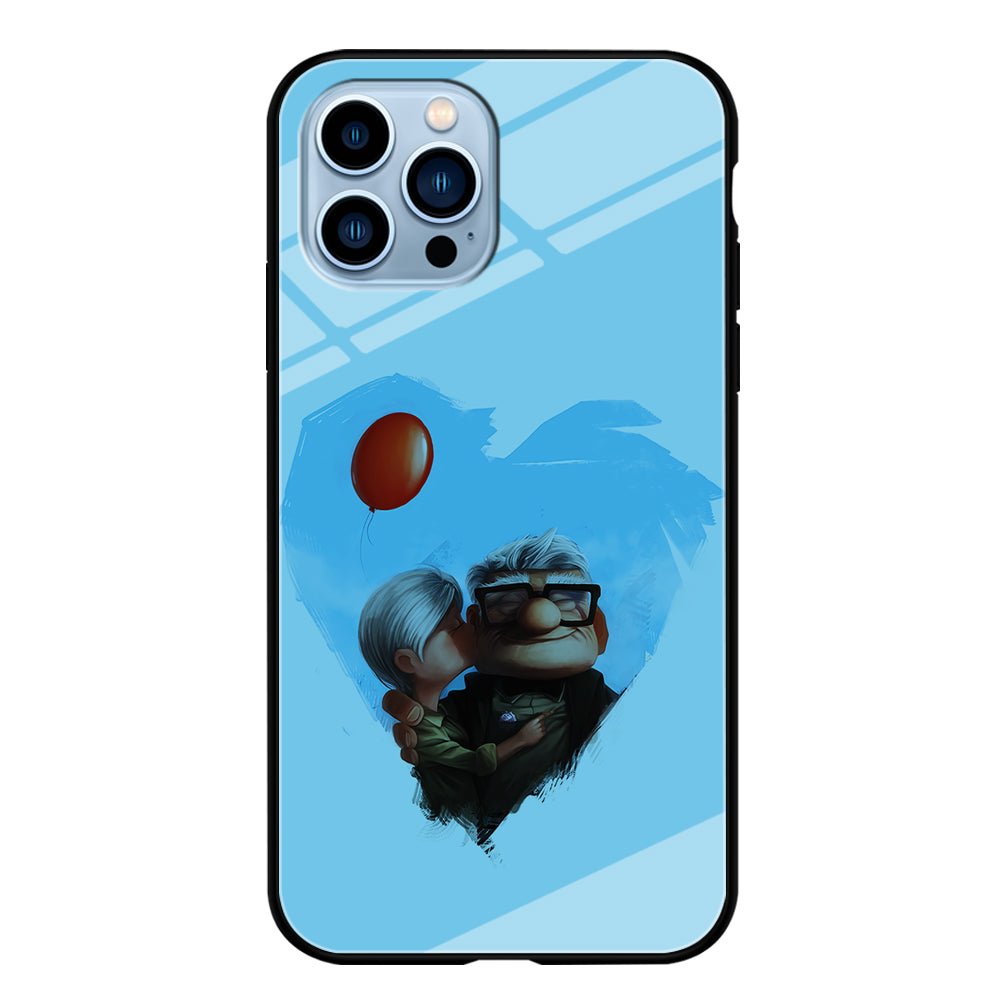 UP Ellie Kissing Carl iPhone 15 Pro Max Case-Phone Case-Tempered Glass Case-Altracase