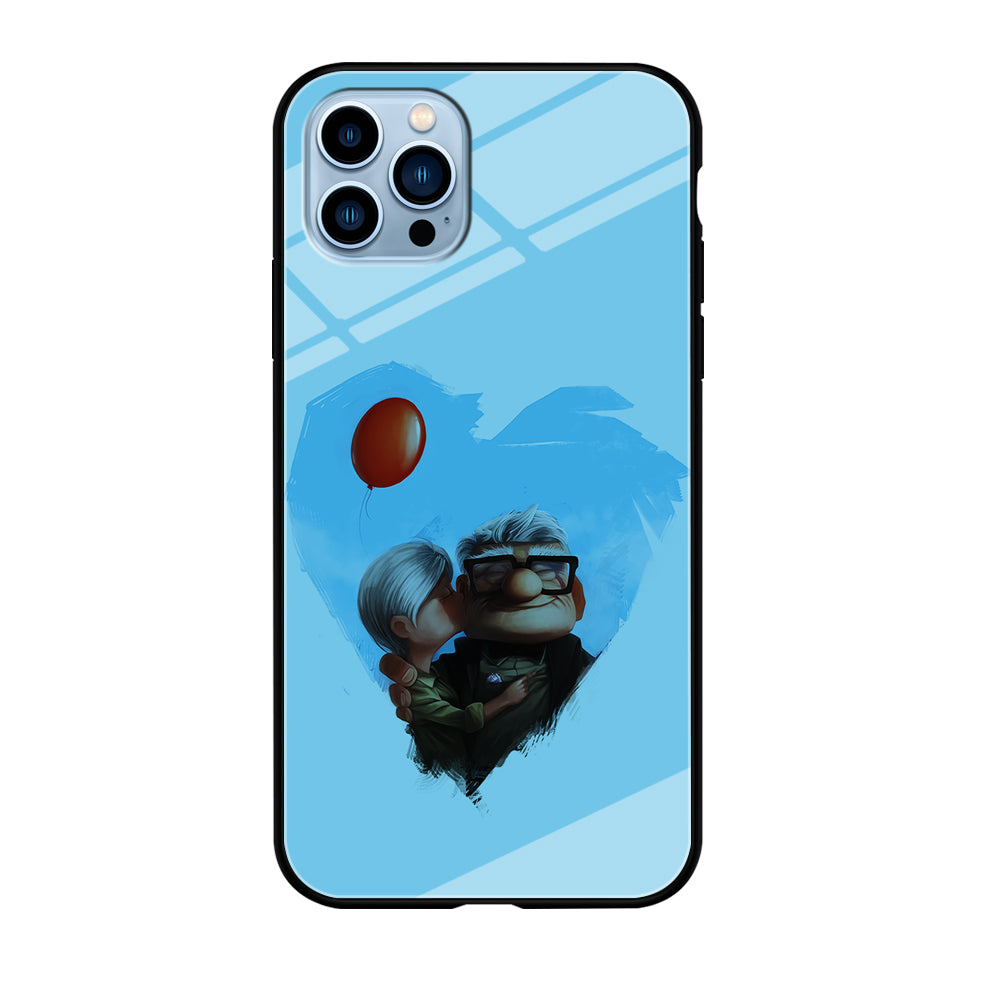 UP Ellie Kissing Carl iPhone 12 Pro Max Case-Phone Case-Tempered Glass Case-Altracase