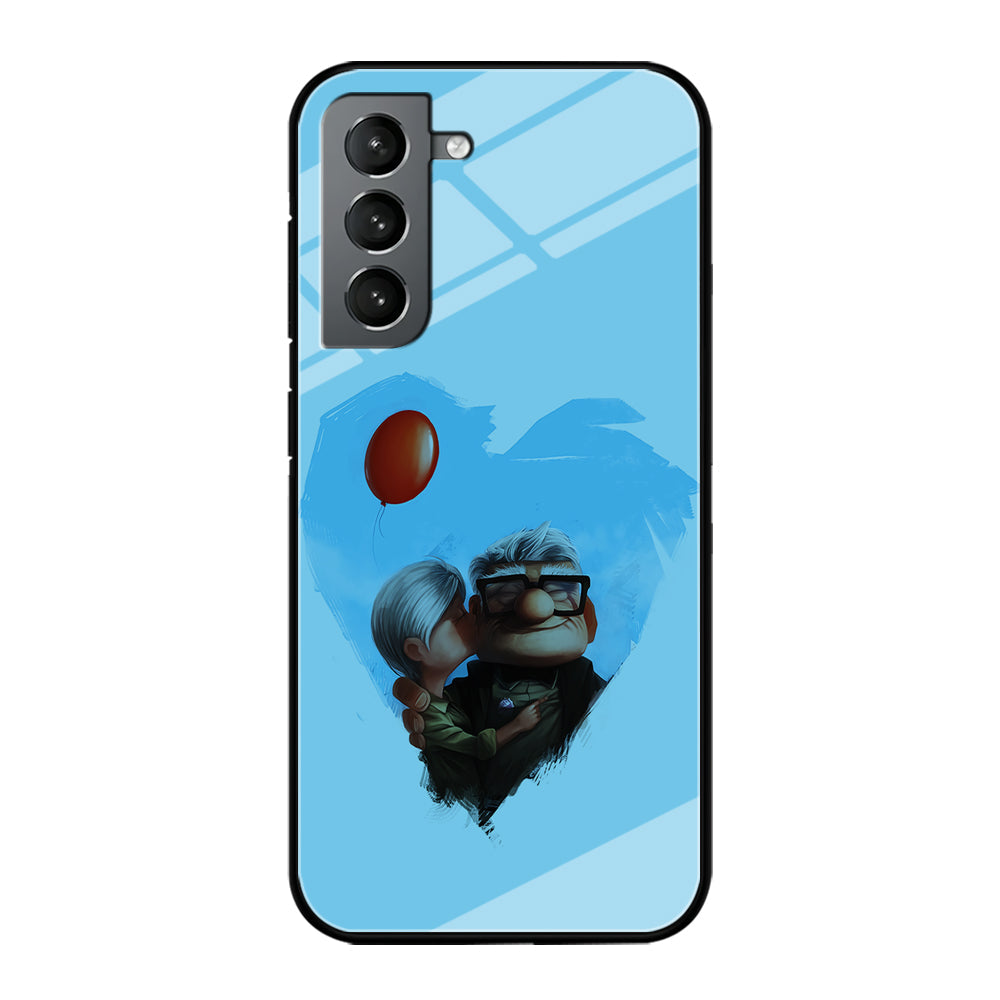 UP Ellie Kissing Carl Samsung Galaxy S24 Plus Case-Phone Case-Tempered Glass Case-Altracase
