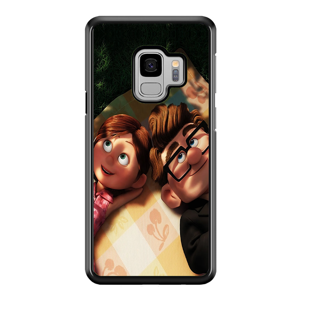 UP Ellie and Carl Samsung Galaxy S9 Case-Phone Case-Rubber Black (2D Case)-Altracase