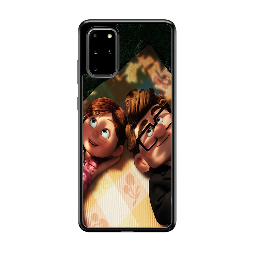 UP Ellie and Carl Samsung Galaxy S20 Plus Case-Phone Case-Rubber Black (2D Case)-Altracase
