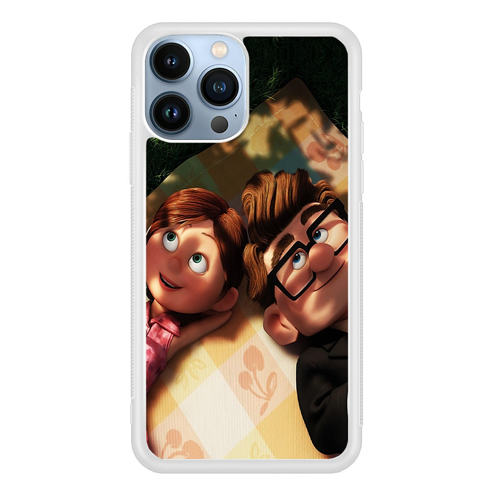 UP Ellie and Carl iPhone 15 Pro Case-Phone Case-Rubber White (2D Case)-Altracase