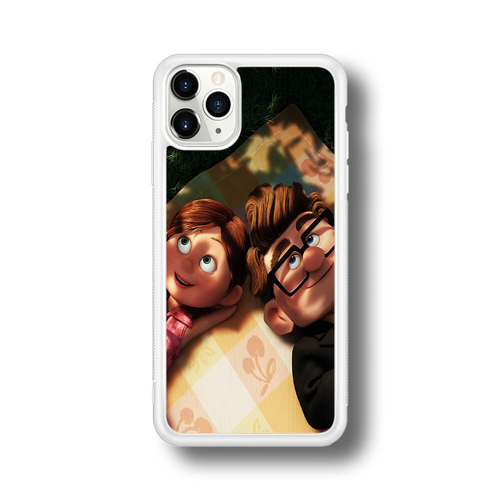 UP Ellie and Carl iPhone 11 Pro Max Case-Phone Case-Rubber White (2D Case)-Altracase