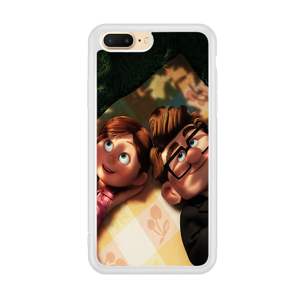 UP Ellie and Carl iPhone 8 Plus Case-Phone Case-Rubber White (2D Case)-Altracase