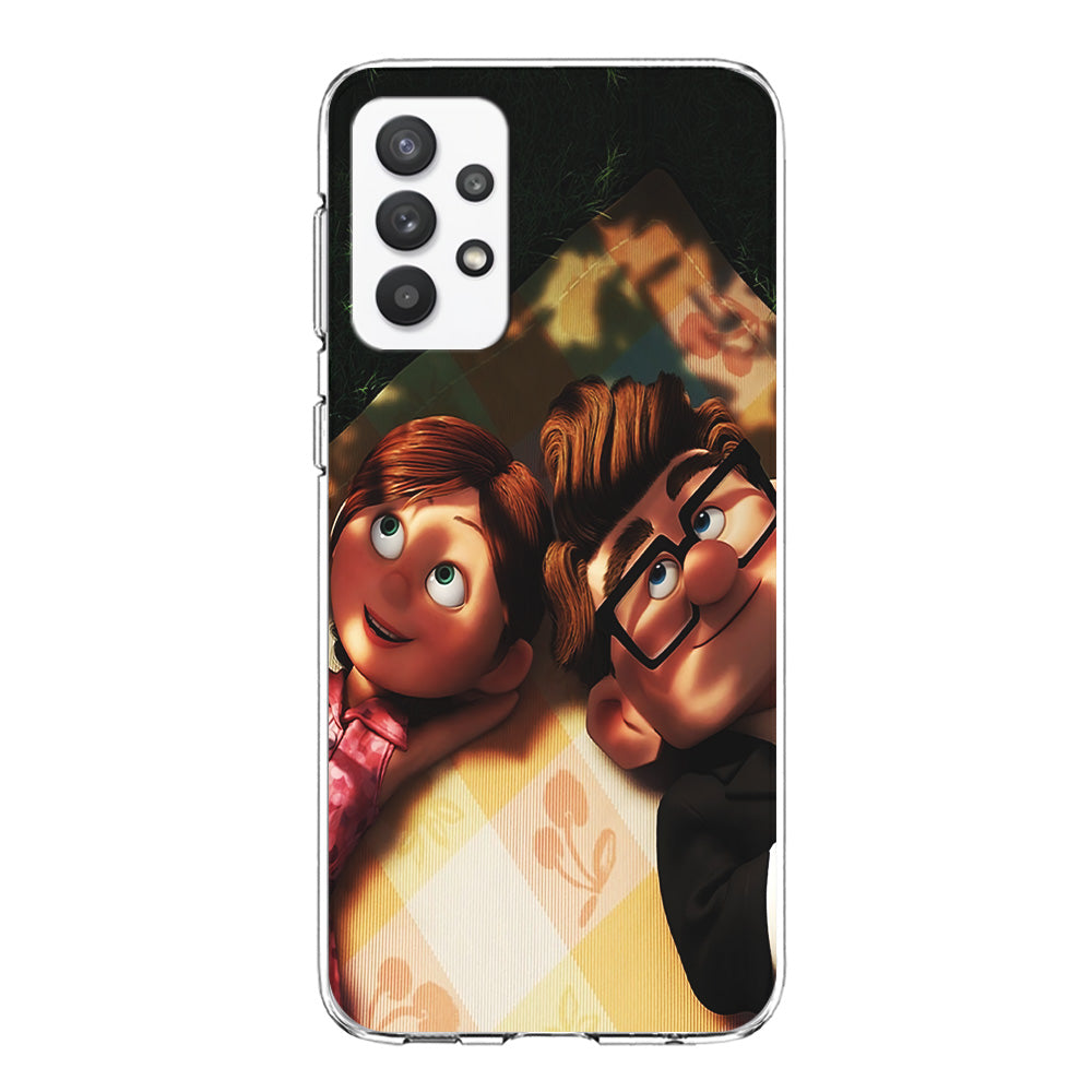 UP Ellie and Carl Samsung Galaxy A32 Case-Phone Case-Clear Soft Case-Altracase