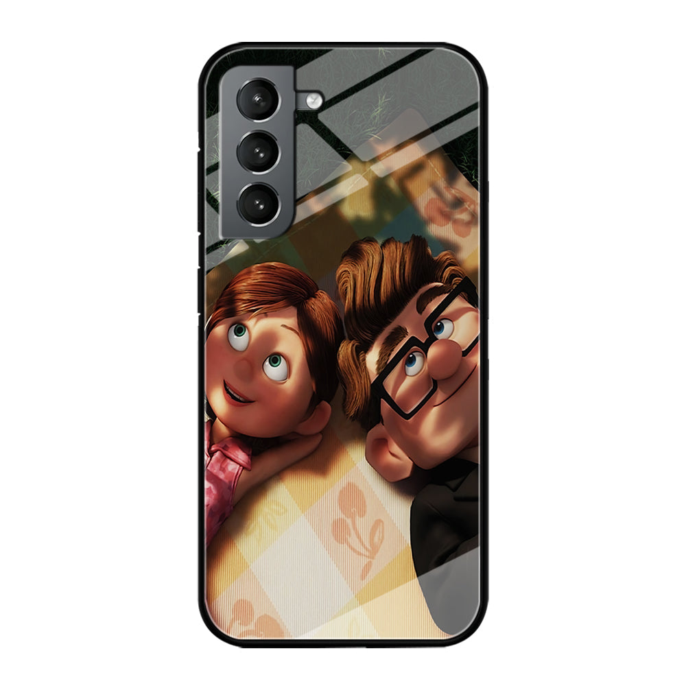 UP Ellie and Carl Samsung Galaxy S24 Case-Phone Case-Tempered Glass Case-Altracase
