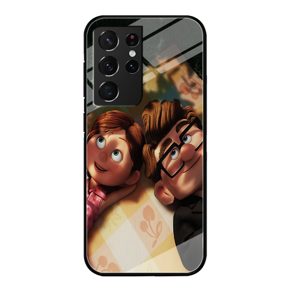 UP Ellie and Carl Samsung Galaxy S24 Ultra Case-Phone Case-Tempered Glass Case-Altracase