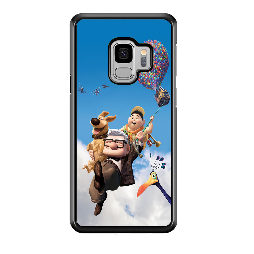 UP Fly in The Sky Samsung Galaxy S9 Case-Phone Case-Tempered Glass Case-Altracase