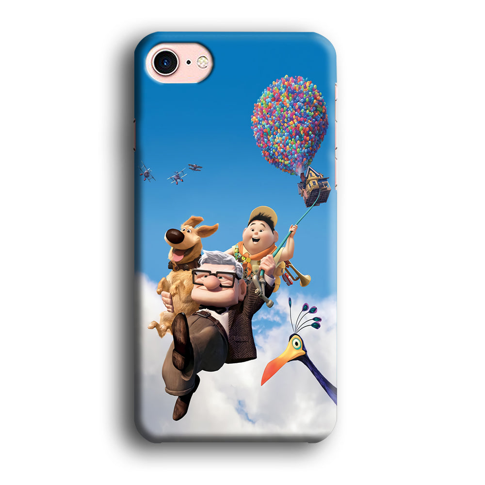 UP Fly in The Sky iPhone SE 2020 Case-Phone Case-3D Case-Altracase