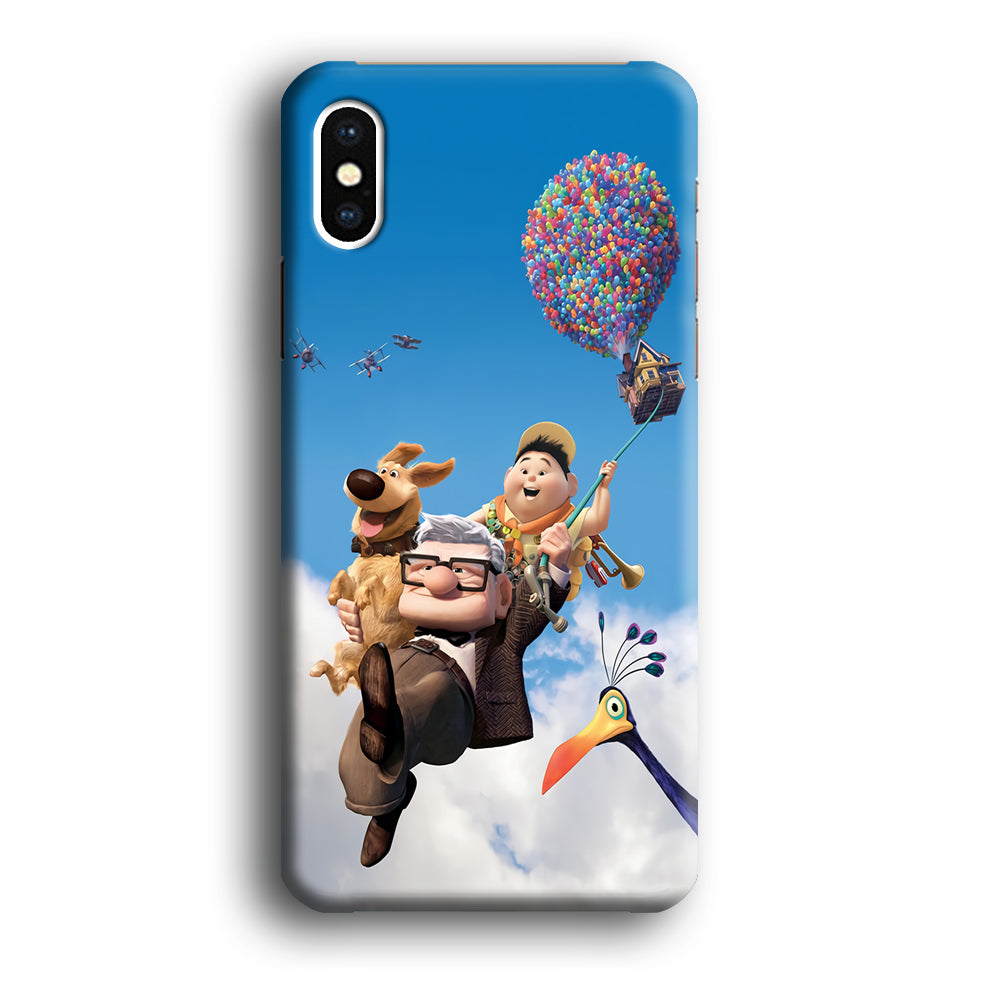 UP Fly in The Sky iPhone Xs Case-Phone Case-3D Case-Altracase