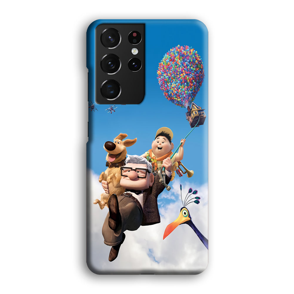 UP Fly in The Sky Samsung Galaxy S21 Ultra Case-Phone Case-3D Case-Altracase